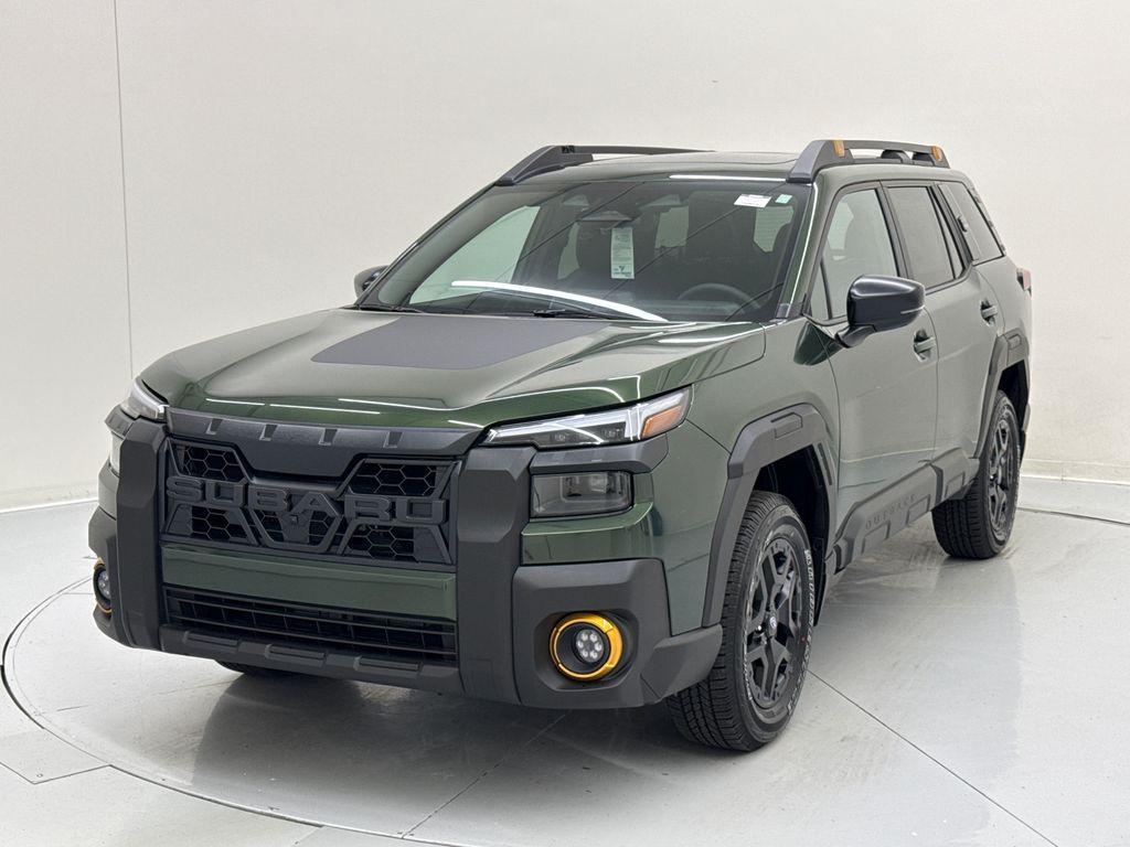 New Deep Emerald Green Pearl 2026 Subaru Outback Wilderness for