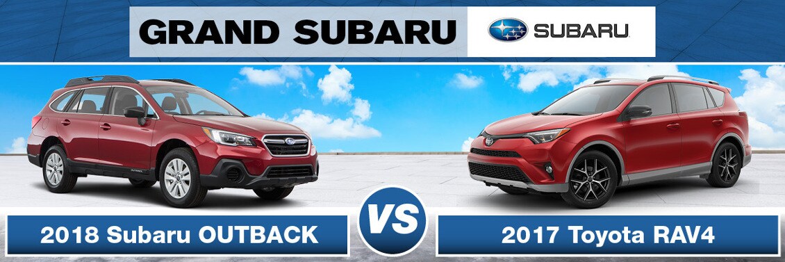 2020 Subaru Outback vs. 2020 Toyota RAV4 | Specs, Features, and Design