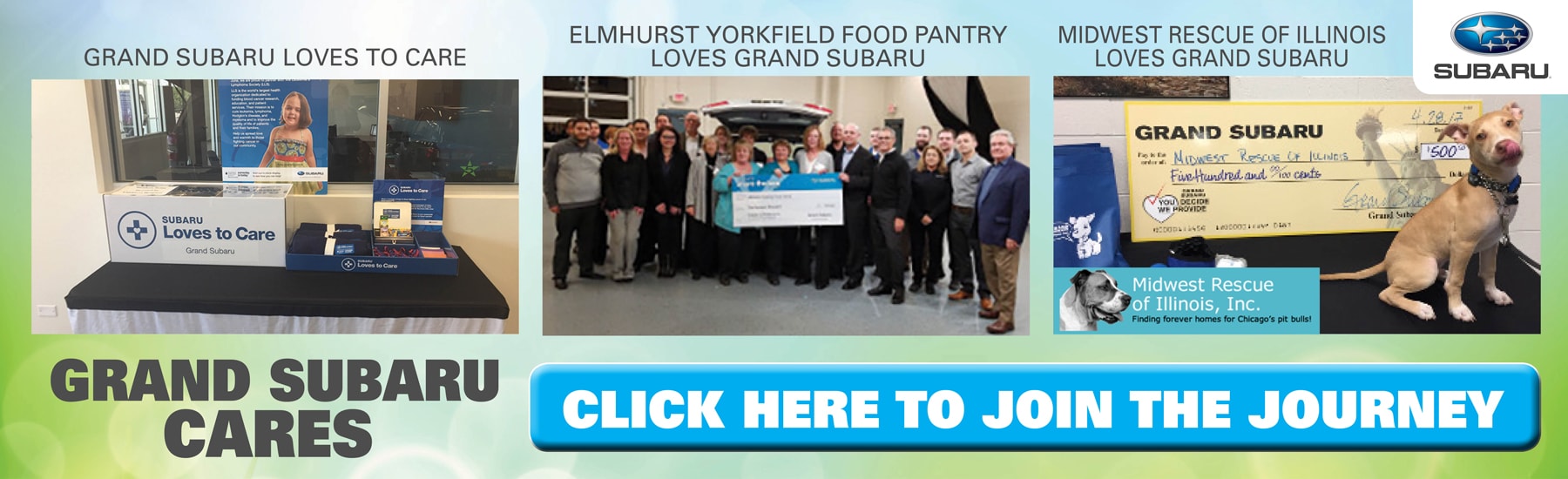 New & Used Subaru Dealership near Elmhurst, IL Grand Subaru