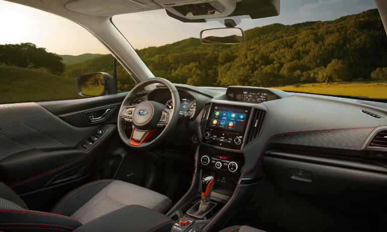 2022 Subaru Forester interior front