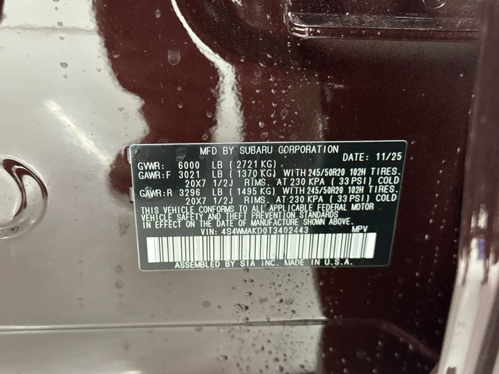 2026 Subaru Ascent Touring - Photo 31