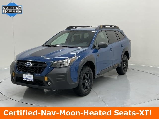 Certified 2022 Subaru Outback Wilderness with VIN 4S4BTGUD1N3145121 for sale in Bensenville, IL