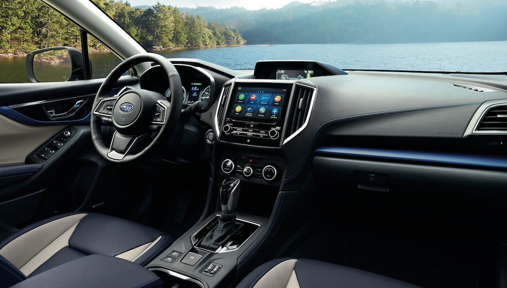 2020 Subaru Crosstrek front interior