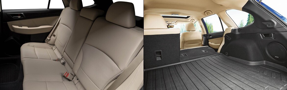2018 Subaru Outback Interior Backseat and Cargo Area