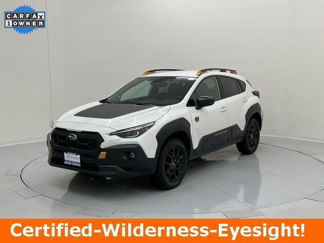 Certified 2024 Subaru Crosstrek Wilderness with VIN 4S4GUHT63R3735435 for sale in Bensenville, IL