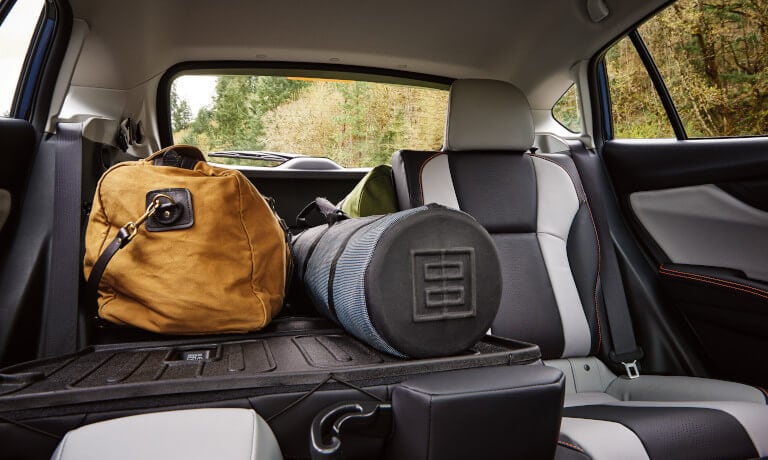 2023 Subaru Crosstrek Interior Back Seats Down Cargo Storage
