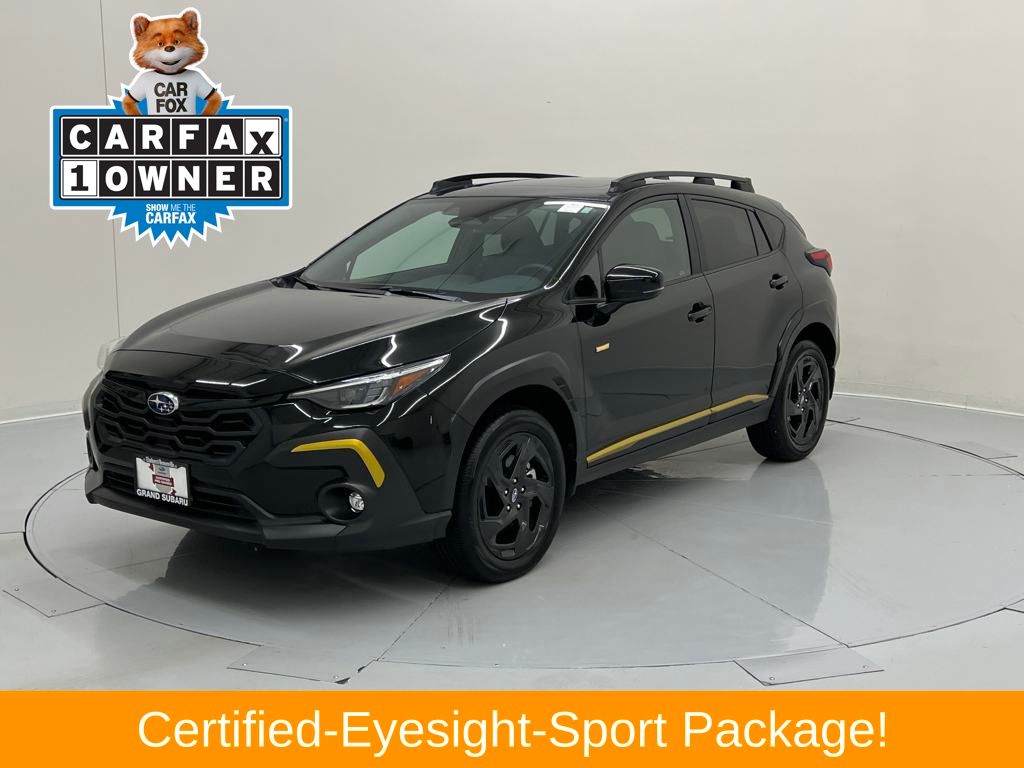 Certified 2024 Subaru Crosstrek Sport with VIN 4S4GUHF62R3813036 for sale in Bensenville, IL