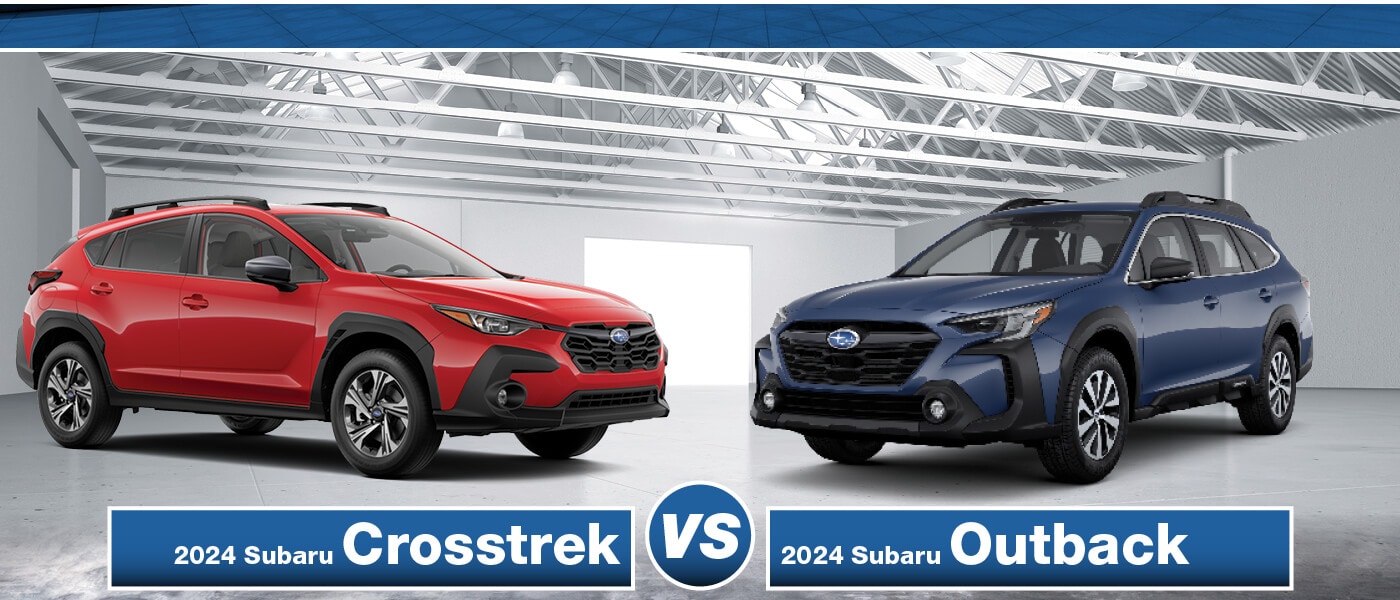 2024 Subaru Crosstrek vs Outback Tech, Specs, Performance