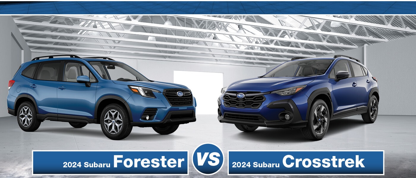 2024 Subaru Forester vs. Crosstrek Cargo Space, Dimensions & Features