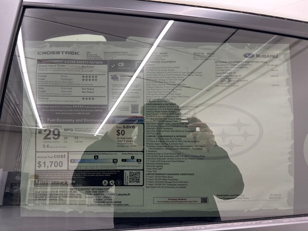 2026 Subaru Crosstrek Premium - Photo 27