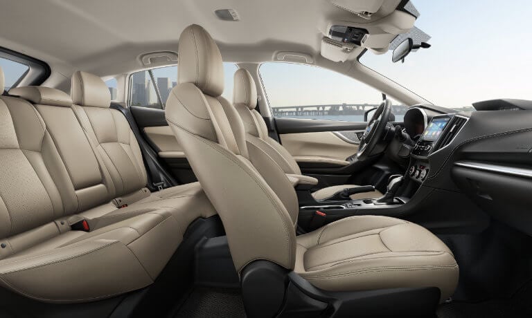 New 2022 Subaru Impreza interior seat view