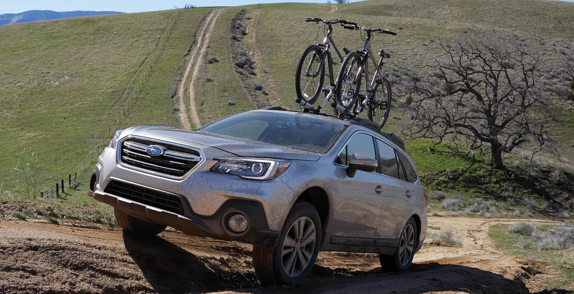 2018 Subaru Outback Climbing a Steep Hill