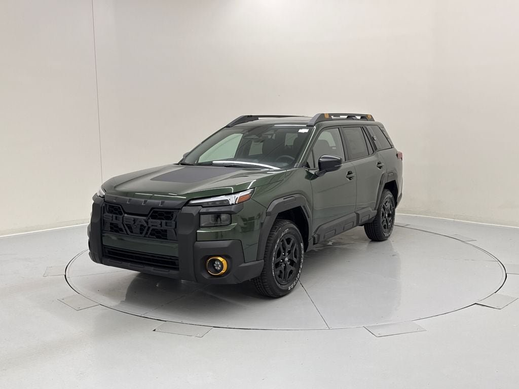 New Deep Emerald Green Pearl 2026 Subaru Outback Wilderness for