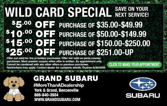 Wild Card Special | Grand Subaru
