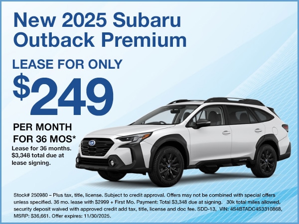 2025 Subaru Outback Special Offer | Grand Subaru