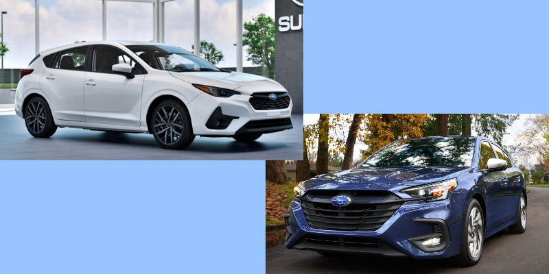 New Subaru Impreza vs Legacy