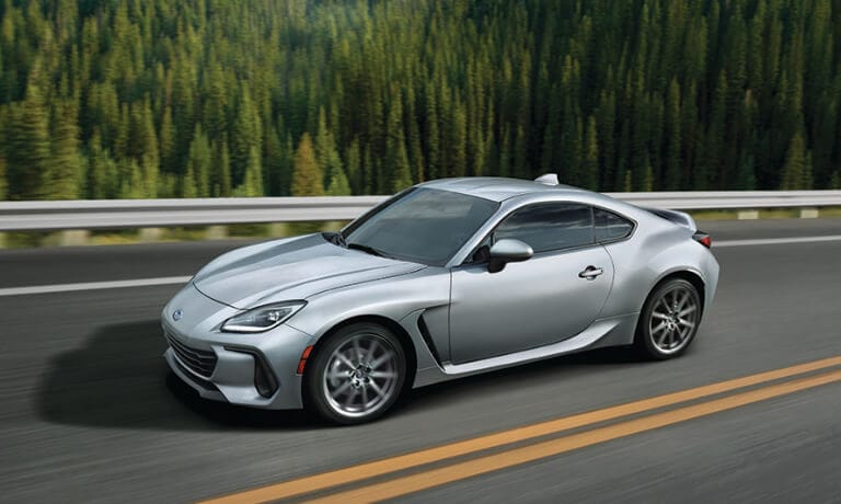 2025 Subaru BRZ Exterior On Mountain Turn