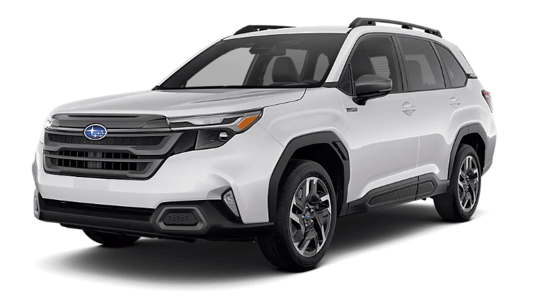 2025 Subaru Forester Limited Hybrid Exterior - Crystal White Pearl