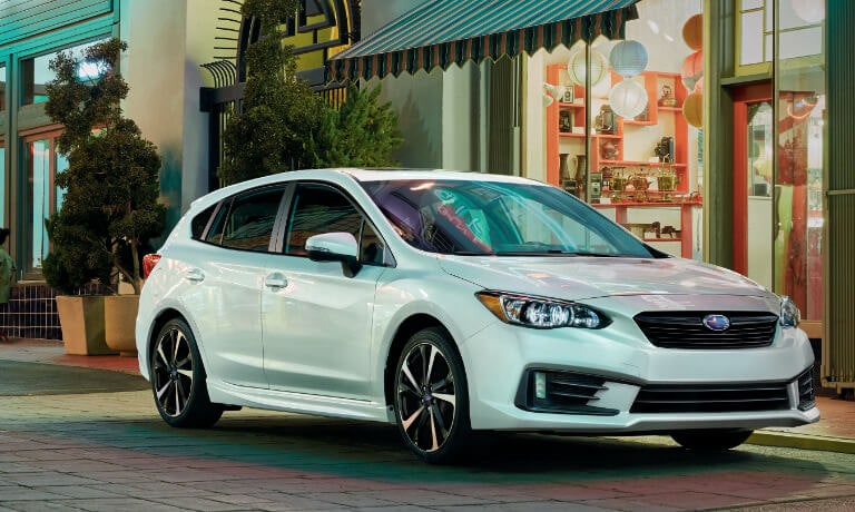 2023 Subaru Impreza Exterior On City Street