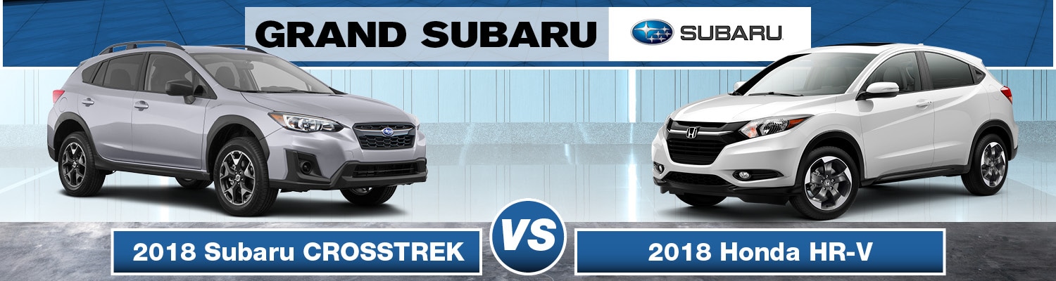2018 subaru crosstrek vs honda hr-v