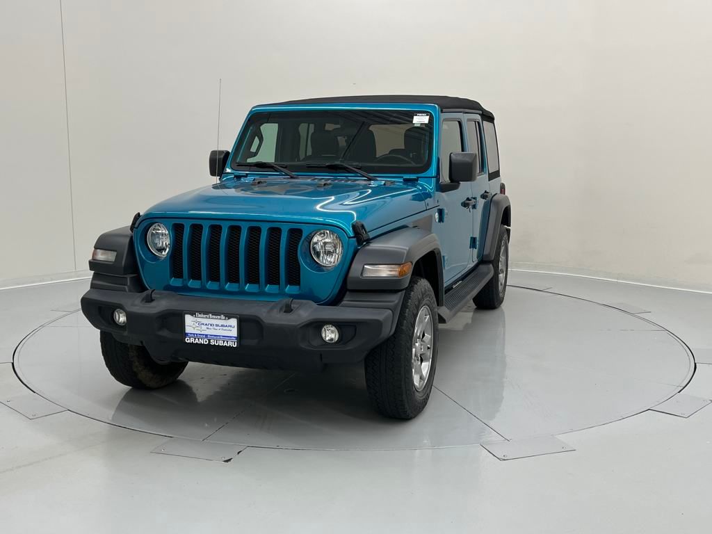 Used 2020 Jeep Wrangler Unlimited Freedom with VIN 1C4HJXDG8LW242035 for sale in Bensenville, IL