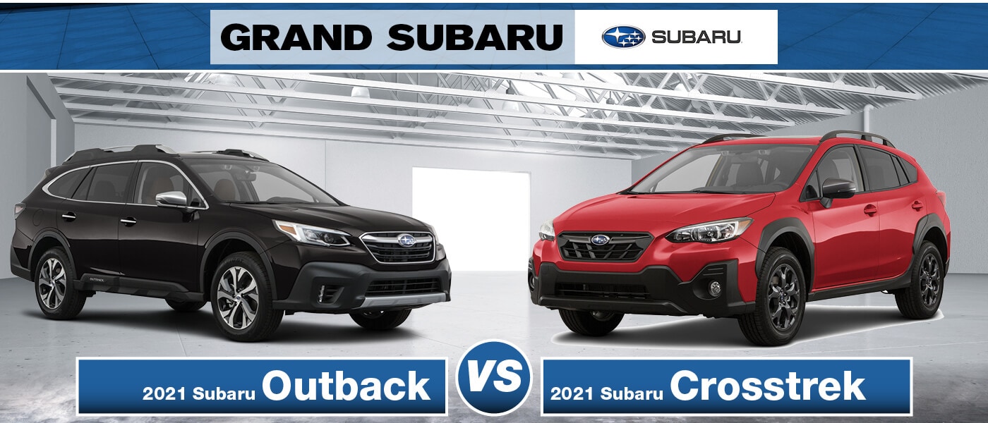 2023 Subaru Crosstrek vs Outback Interior, Specs, Towing