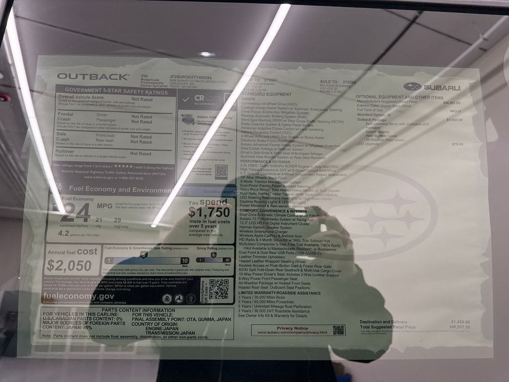 2026 Subaru Outback Limited XT - Photo 29