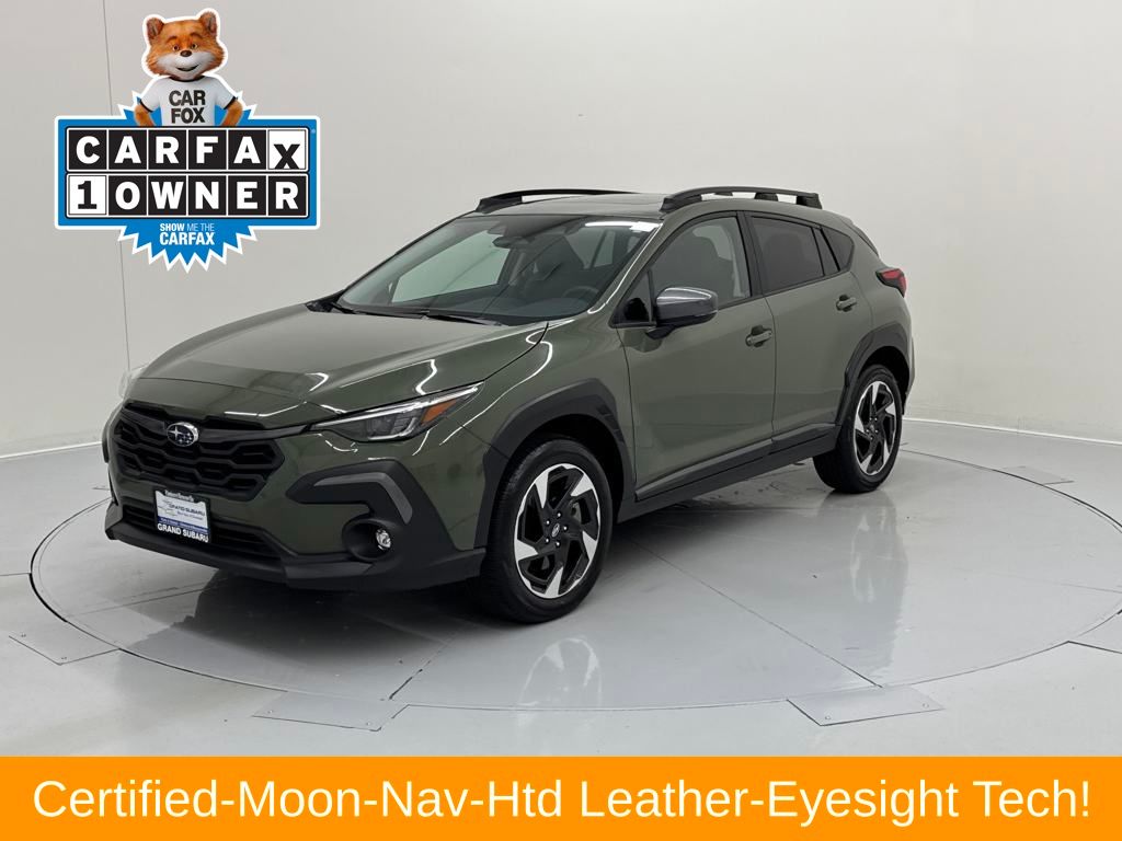 Used 2024 Subaru Crosstrek Limited with VIN 4S4GUHM62R3821124 for sale in Bensenville, IL