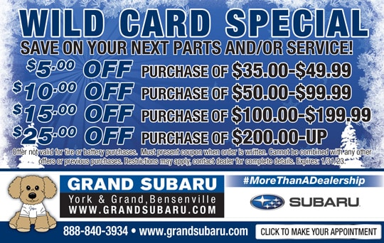 Wild Card Special | Grand Subaru