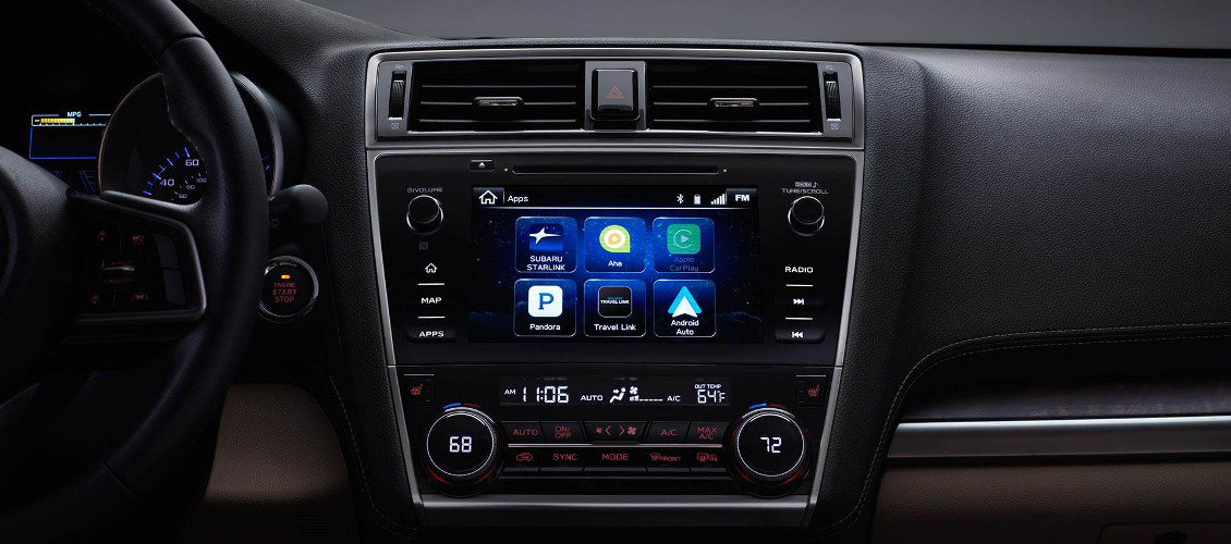 2018 Subaru Outback Starlink Multimedia system screen
