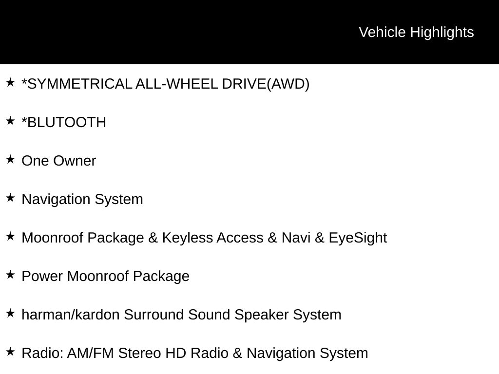 Vehicle thumbnail