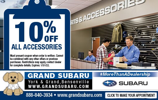 Accessories Special | Grand Subaru