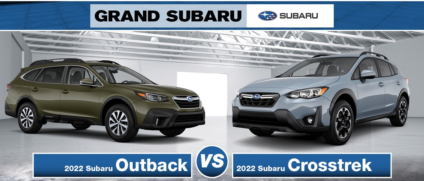 2023 Subaru Crosstrek vs Outback Interior, Specs, Towing