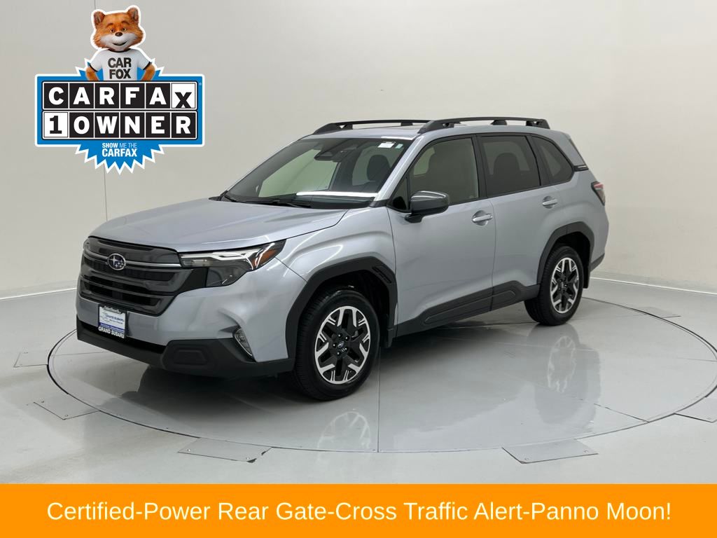 Certified 2025 Subaru Forester Premium with VIN JF2SLDDC0SH454802 for sale in Bensenville, IL