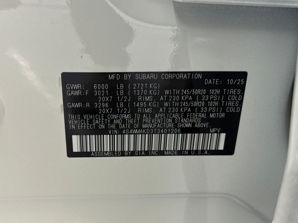 2026 Subaru Ascent Touring - Photo 31