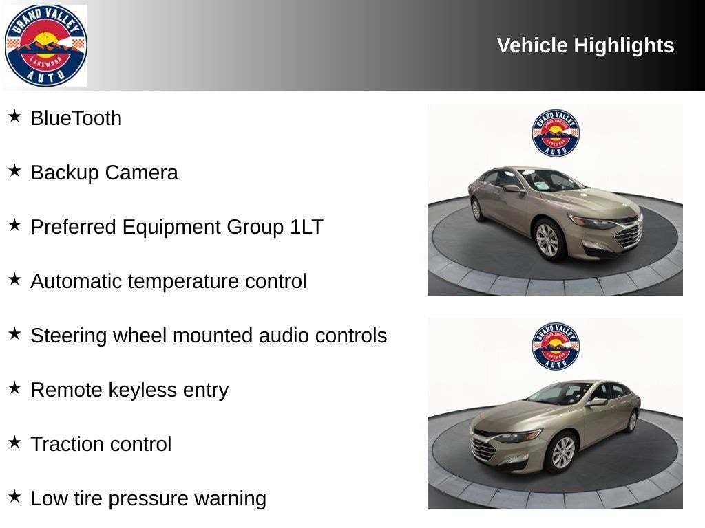 Used 2025 Chevrolet Malibu 1LT Sedan
