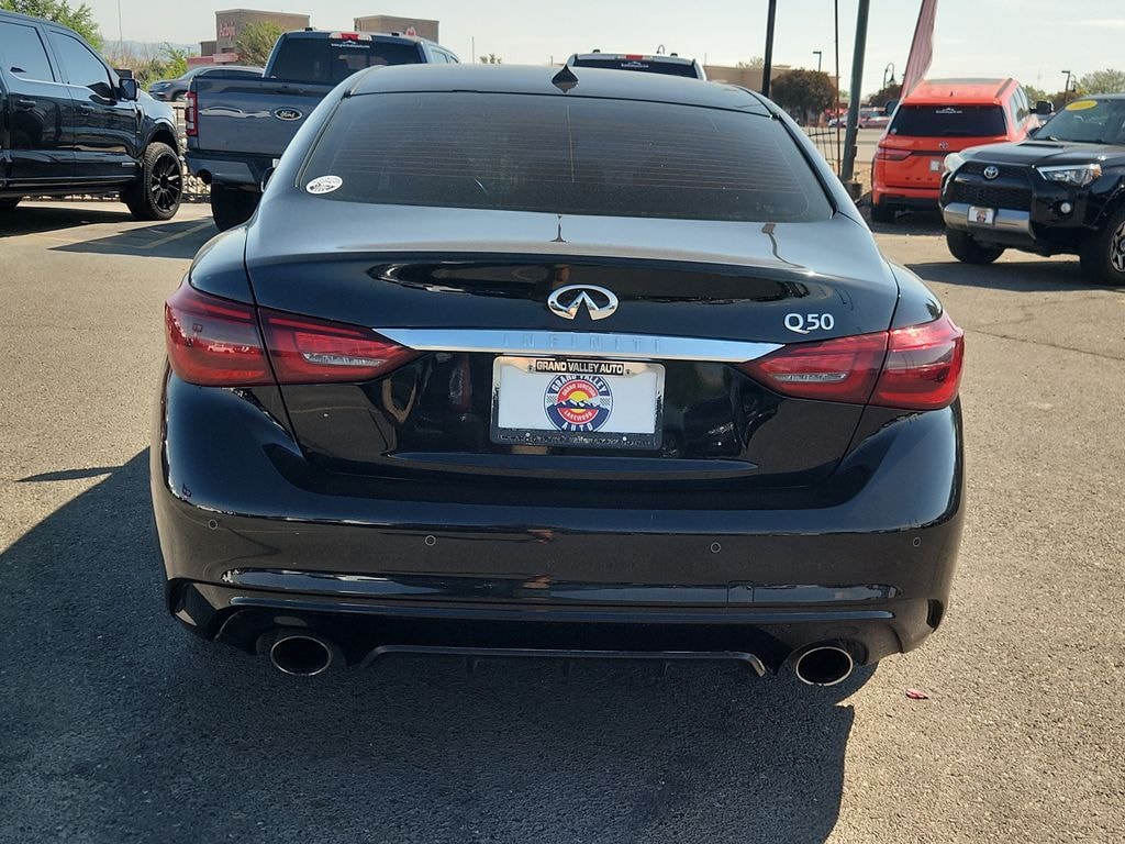 Used 2021 INFINITI Q50 3.0t Luxe Sedan