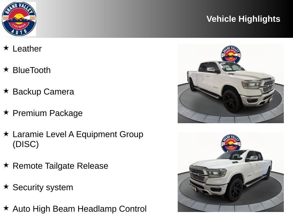 Used 2022 Ram 1500 Laramie Truck