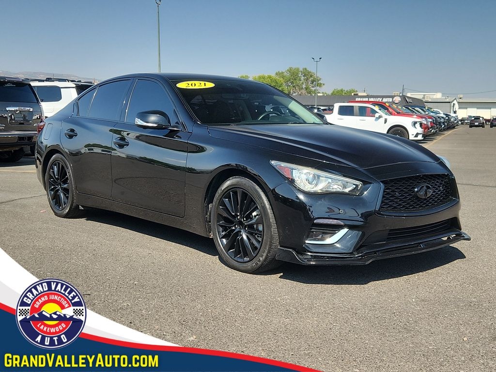 Used 2021 INFINITI Q50 3.0t Luxe Sedan