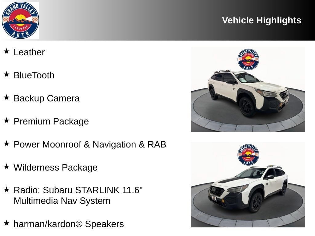 Used 2024 Subaru Outback Wilderness SUV