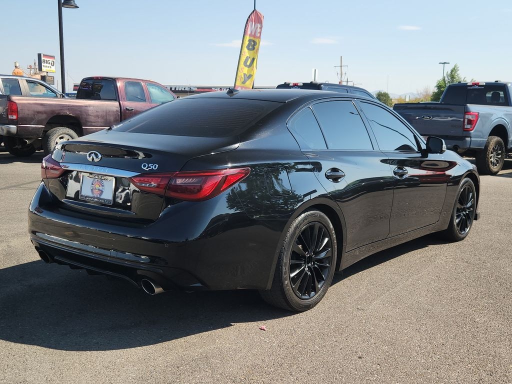 Used 2021 INFINITI Q50 3.0t Luxe Sedan