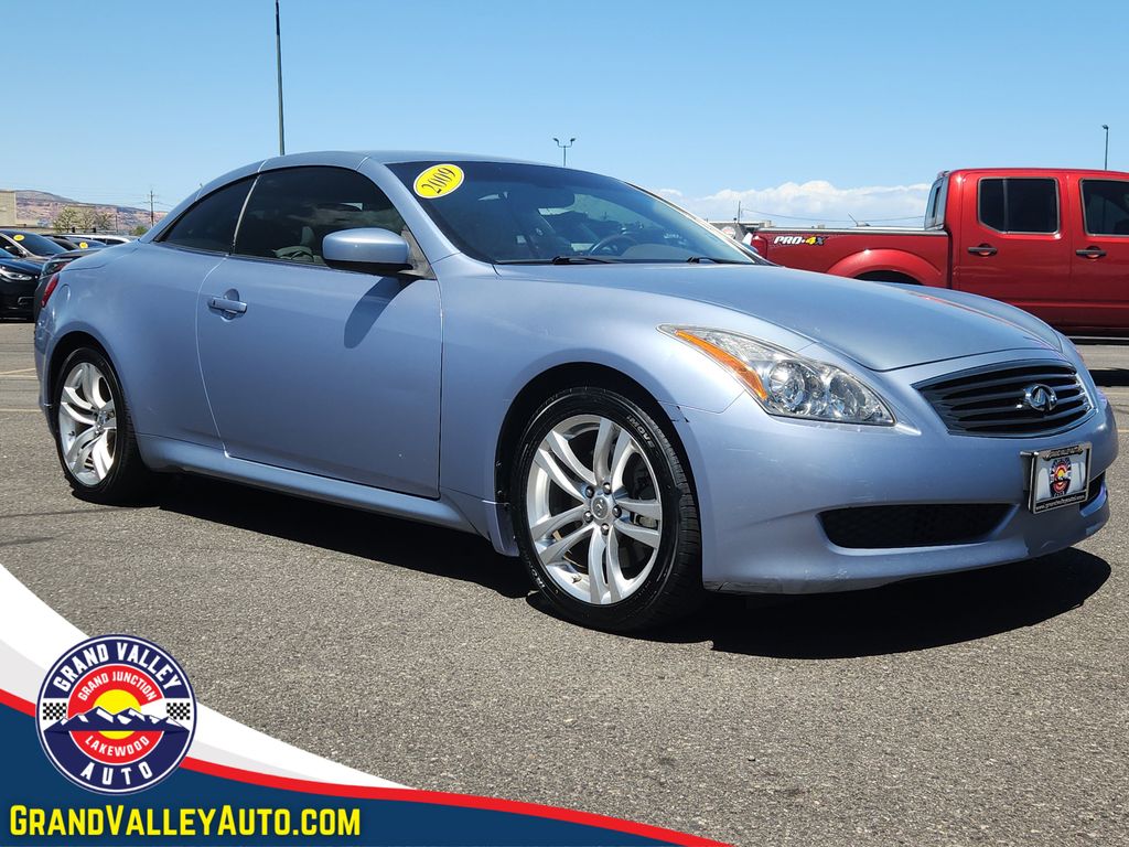 Pacific Sky 2009 INFINITI G37 Convertible RWD Convertible Rear-Wheel Drive 7-Speed Automatic
