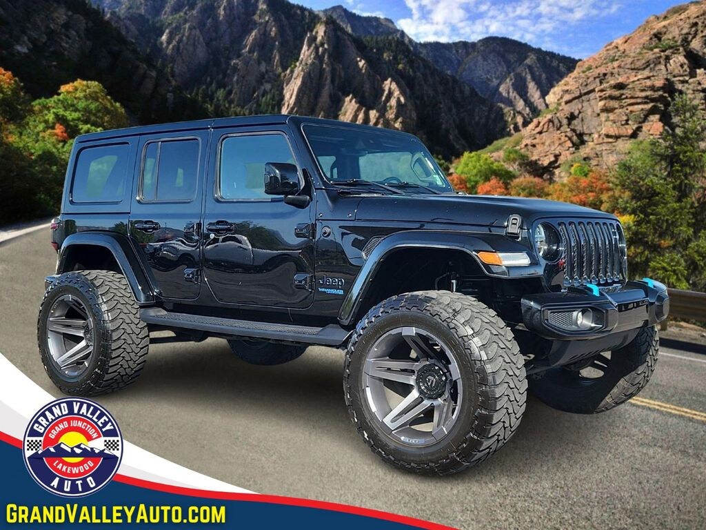 Used 2021 Jeep Wrangler Unlimited Sahara High Altitude 4xe SUV
