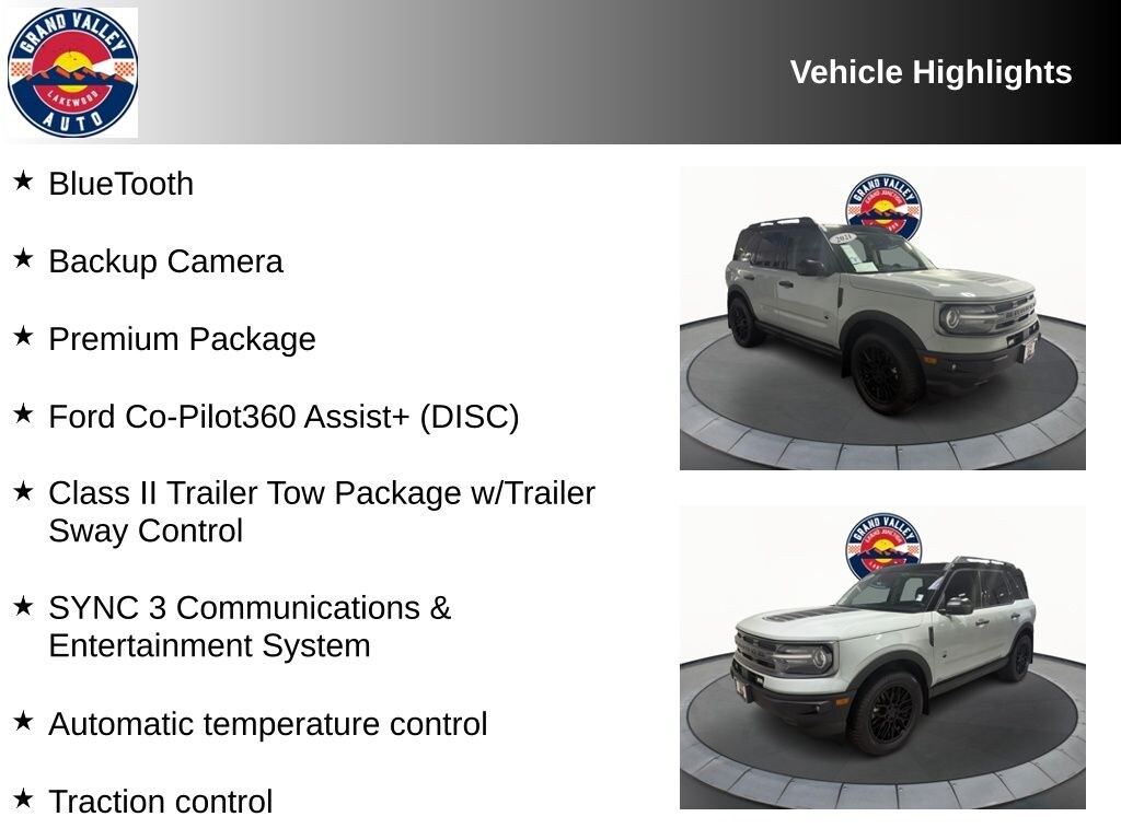 Used 2021 Ford Bronco Sport Big Bend SUV