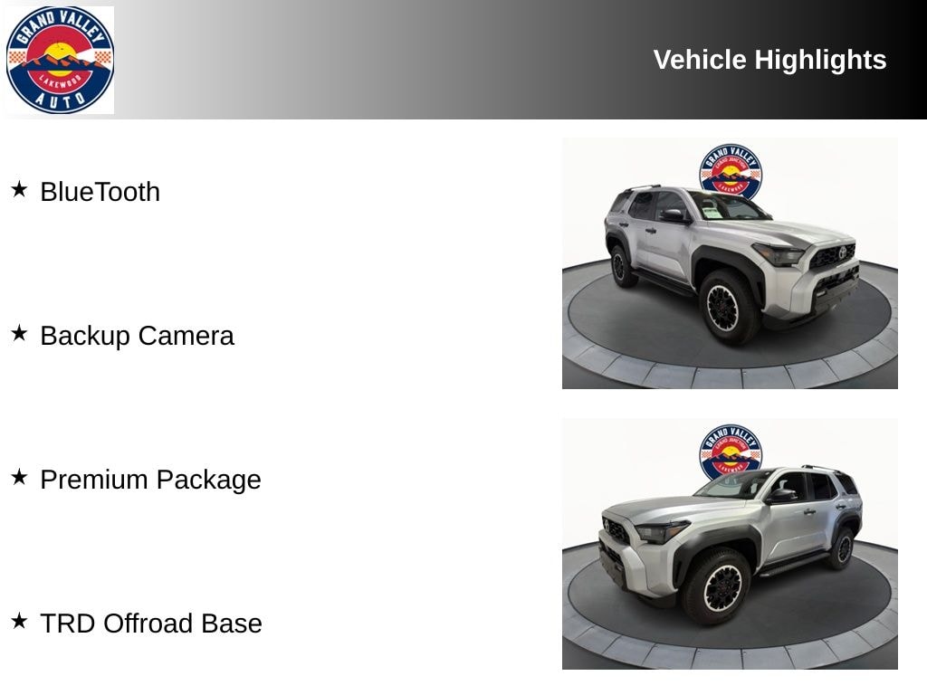 Used 2026 Toyota 4Runner TRD Off-Road SUV