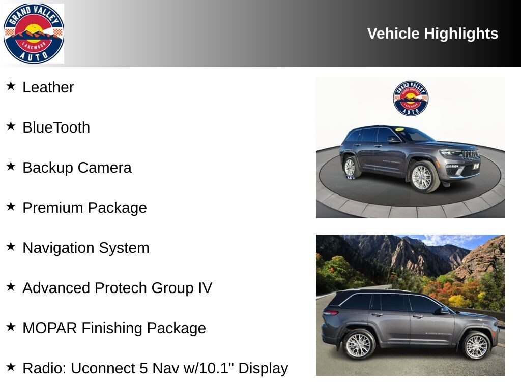 Used 2022 Jeep Grand Cherokee SUV