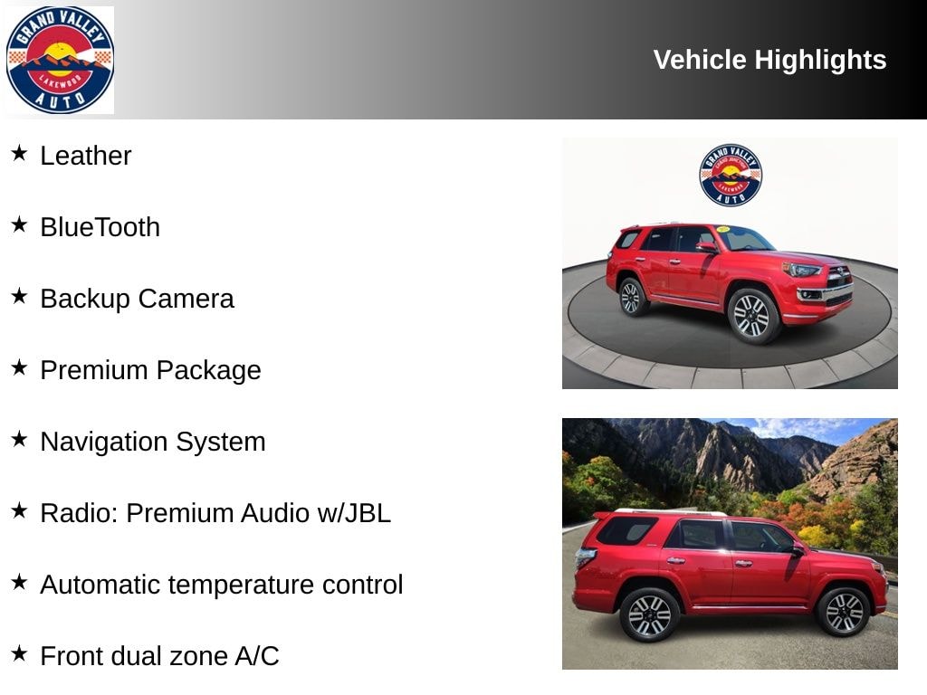 Used 2022 Toyota 4Runner Limited SUV