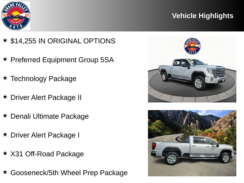 Used 2021 GMC Sierra 2500HD Denali Truck