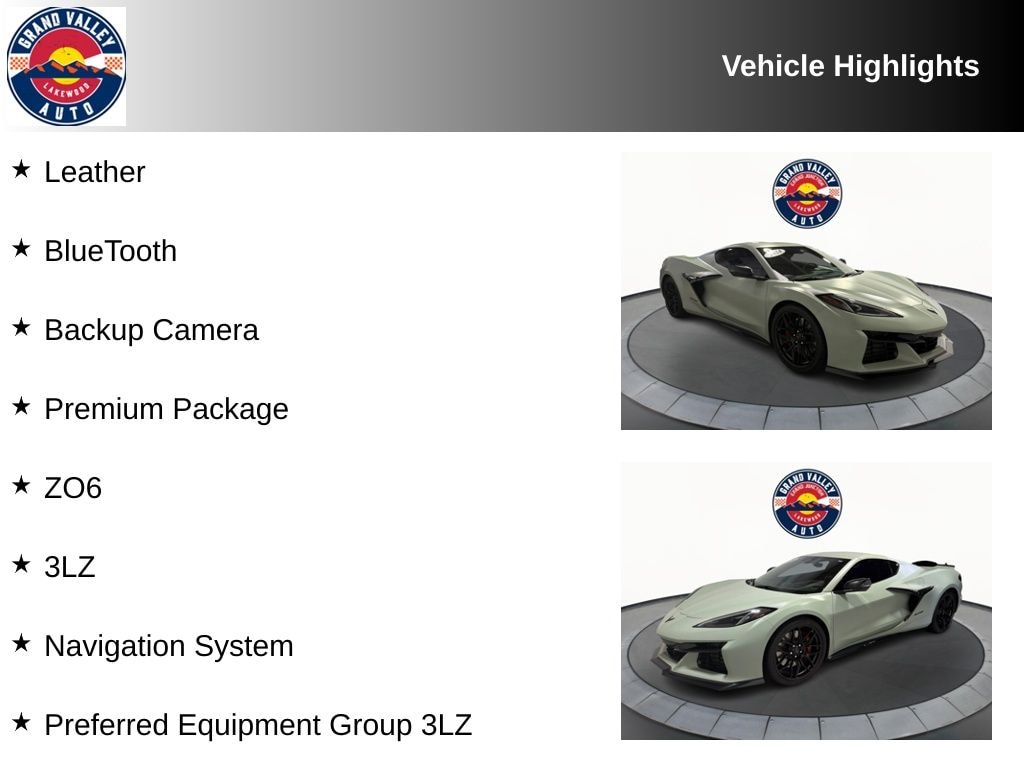 Used 2024 Chevrolet Corvette Z06 Coupe