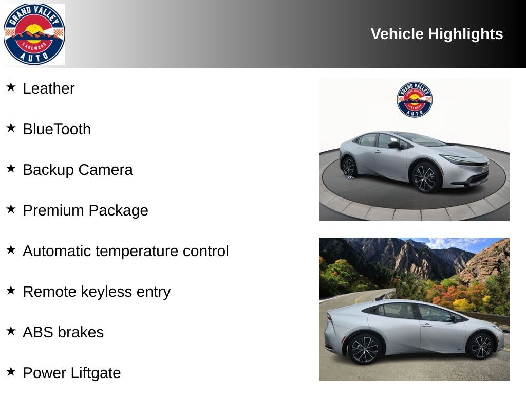 Used 2023 Toyota Prius Hatchback